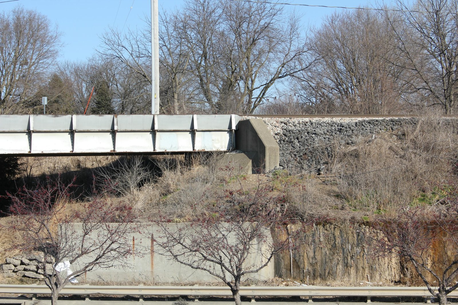 East abutment